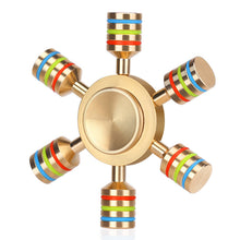 Brass Rainbow Hex-Spinner