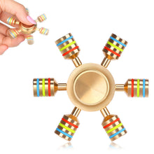 Brass Rainbow Hex-Spinner