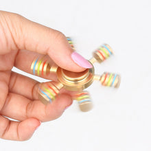 Brass Rainbow Hex-Spinner