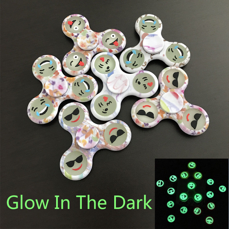 Emoji Glow In The Dark Fidget Spinner